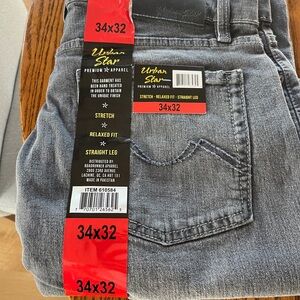 Urban Star Relaxed Fit Gray Jeans